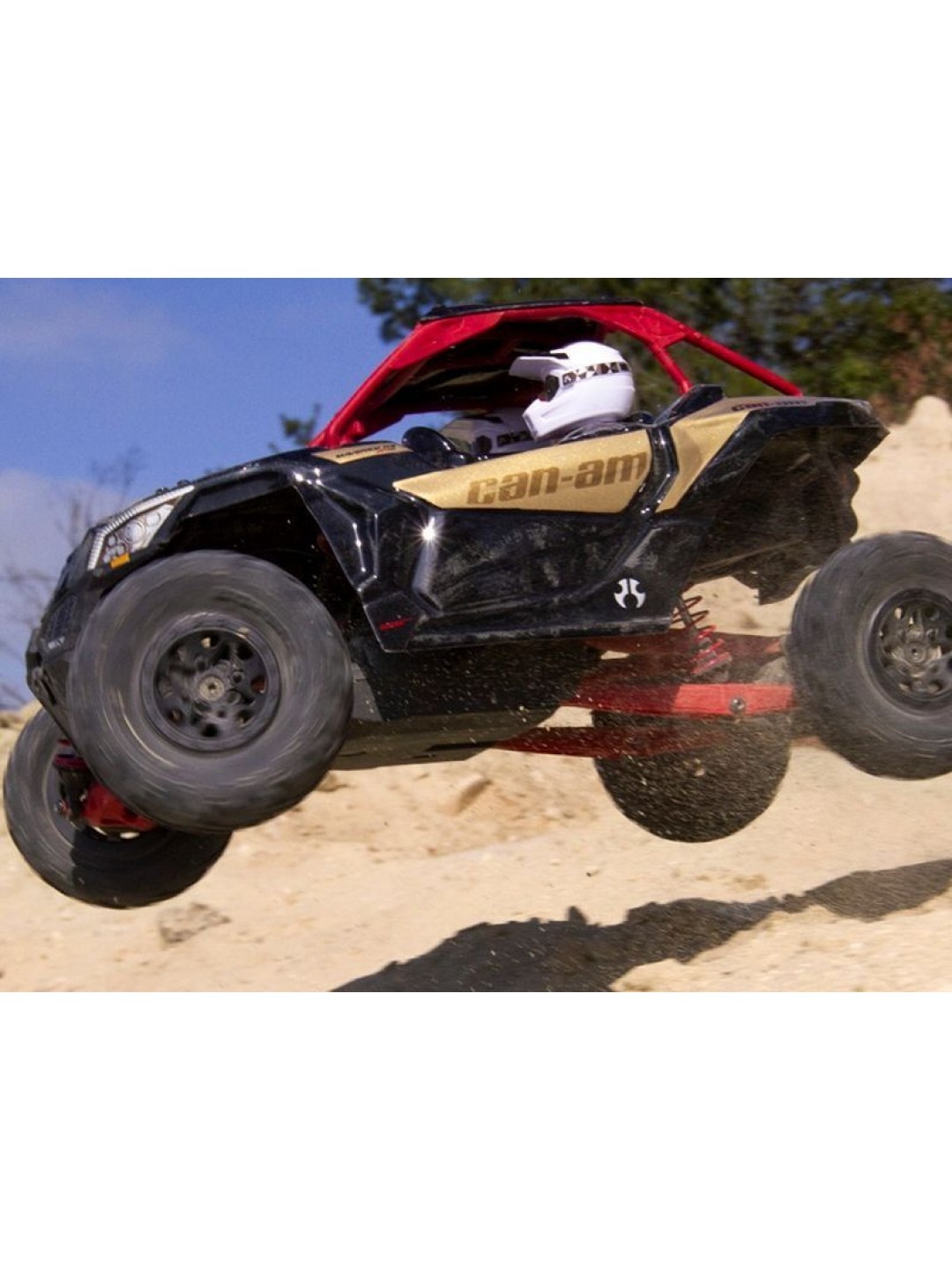 Радиоуправляемый багги Axial Yeti Jr. Can-Am Maverick 4WD 1:18 RTR