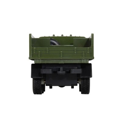 Машина "АВТОПАНОРАМА" "Грузовик", хаки, 1/32, свет, звук, инерция, в/к 24*8*10 см