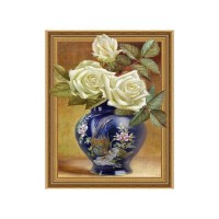 Алмазная мозаика 3D с нанесенной рамкой 40х50 БУЗИН. РОЗЫ В ВОСТОЧНОЙ ВАЗЕ (30 цветов) Алмазная мозаика 3D с нанесенной рамкой 40х50 БУЗИН. РОЗЫ В ВОСТОЧНОЙ ВАЗЕ (30 цветов)