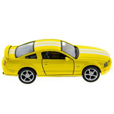 Машина Kinsmart 1:38 Ford Mustang GT с полосками инерция (1/12шт.) б/к