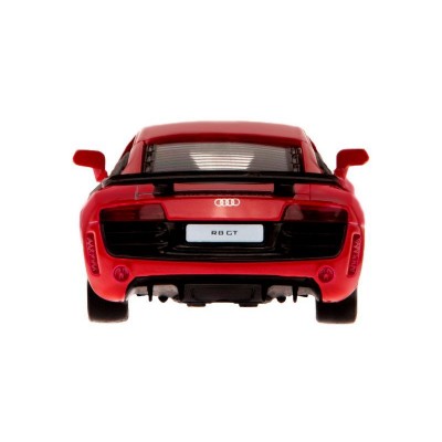 Машина "АВТОПАНОРАМА" Audi R8 GT, красный, 1/43, инерция, откр. двери, в/к 17,5*12,5*6,5 см