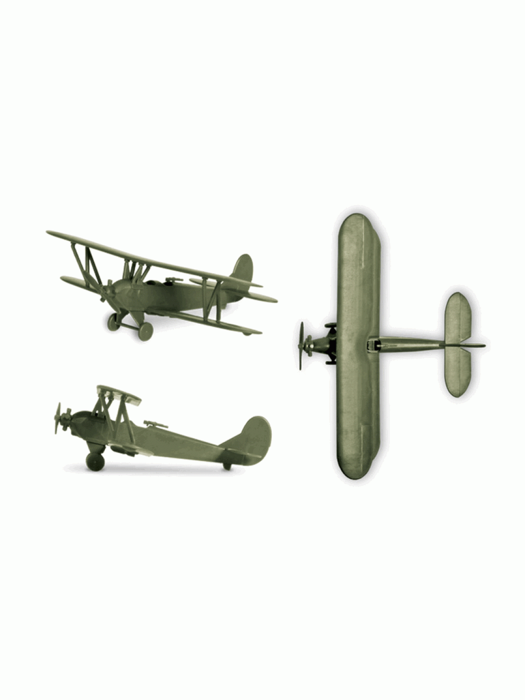 Сборная модель ZVEZDA Ночной бомбардировщик/разведчик По-2, 1/144