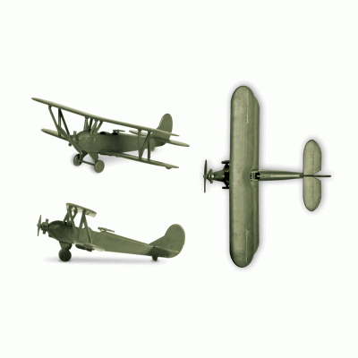 Сборная модель ZVEZDA Ночной бомбардировщик/разведчик По-2, 1/144