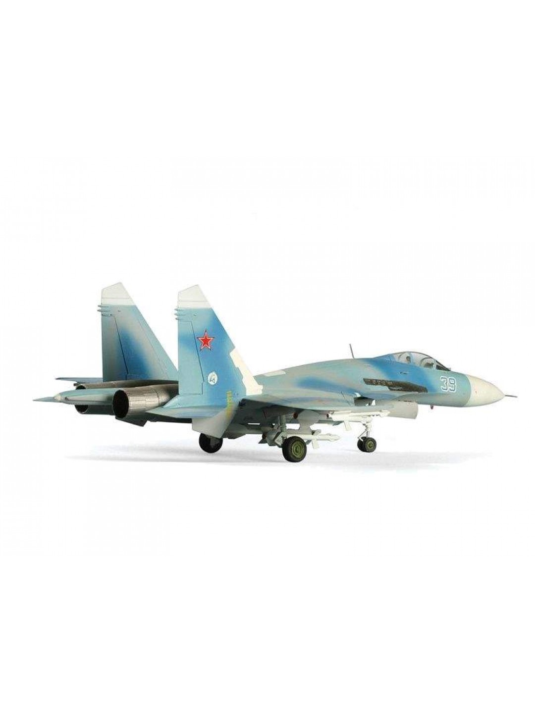 Сборная модель ZVEZDA Советский истребитель Су-27, 1/72