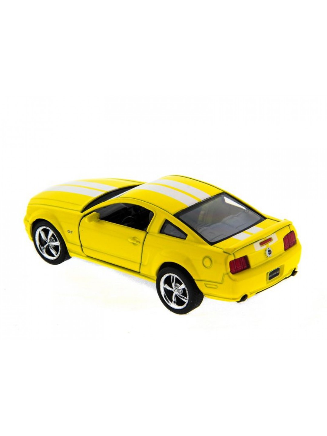 Машина Kinsmart 1:38 Ford Mustang GT с полосками инерция (1/12шт.) б/к