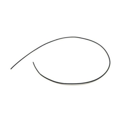 Термоусадочная трубка 4мм черная 1 метр Термоусадочная трубка 4мм черная 1 метр