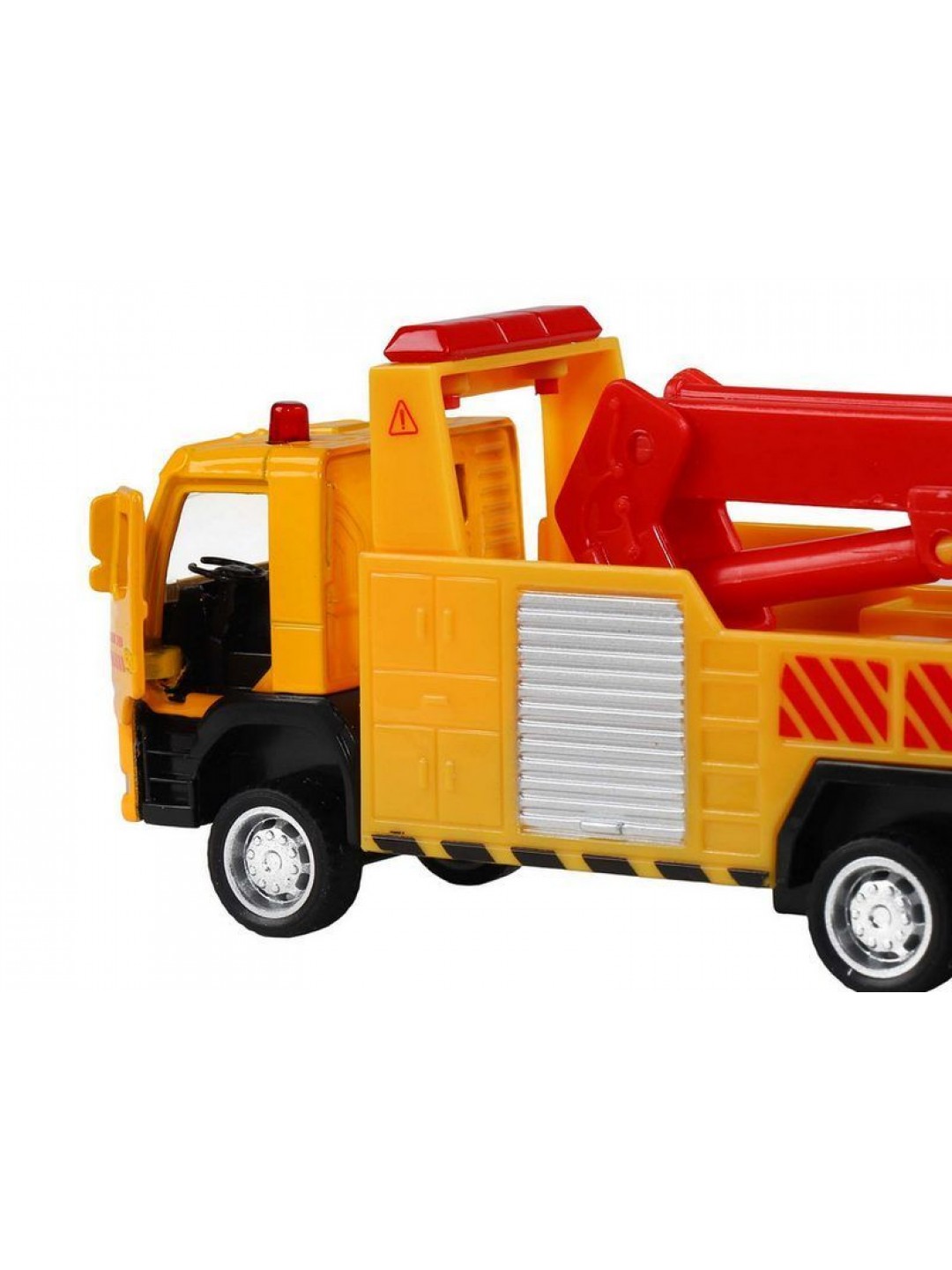 Машина "АВТОПАНОРАМА" VOLVO FM "Эвакуатор", желтый, 1/72, инерция, в/к 17,5*13*6,5 см