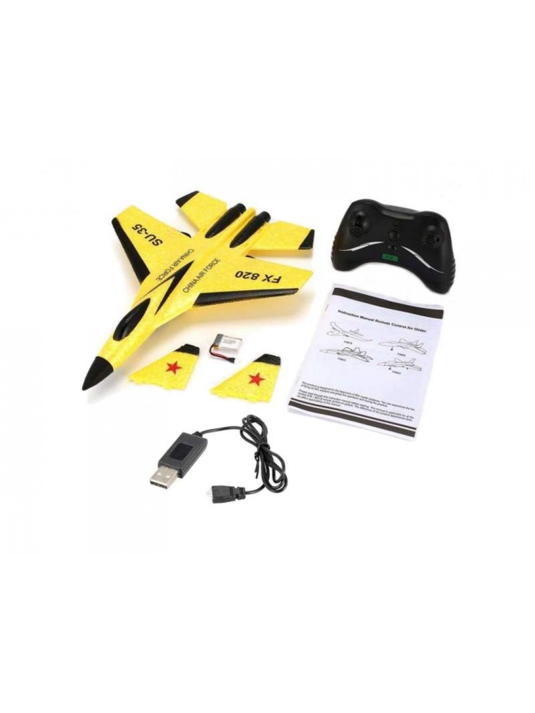 Р/У самолет CTF CE-35 FX-820 290мм 2.4G EPP Gyro RTF (с гироскопом)