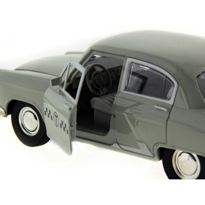 Машина "АВТОПАНОРАМА" ГАЗ-21 "Волга" 1/24 в/к  26*12*11см, серая