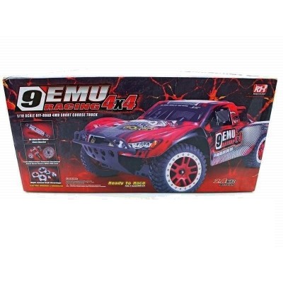Радиоуправляемый шорт-корс Remo Hobby 9EMU TWINS MOTOR (синий) 4WD 2.4G 1/8 RTR