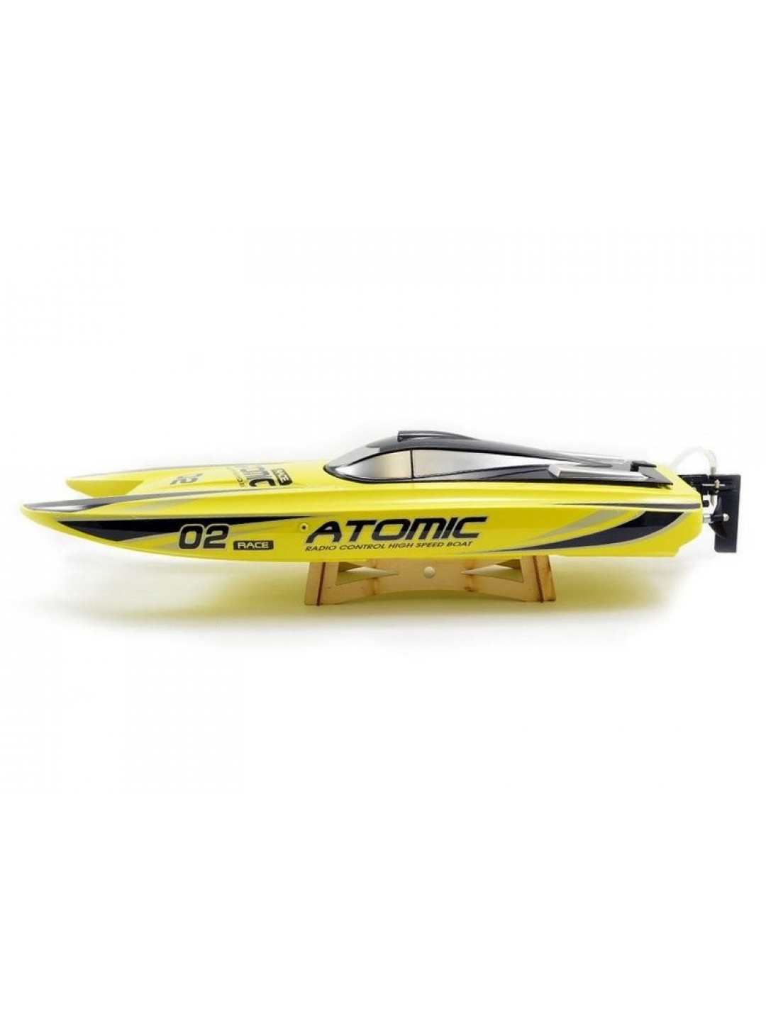 Радиоуправляемый катамаран Volantex RC ATOMIC 700 желтый Brushless 2.4G LiPo RTR
