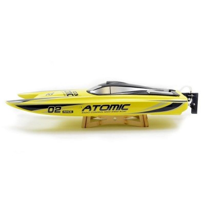 Радиоуправляемый катамаран Volantex RC ATOMIC 700 желтый Brushless 2.4G LiPo RTR