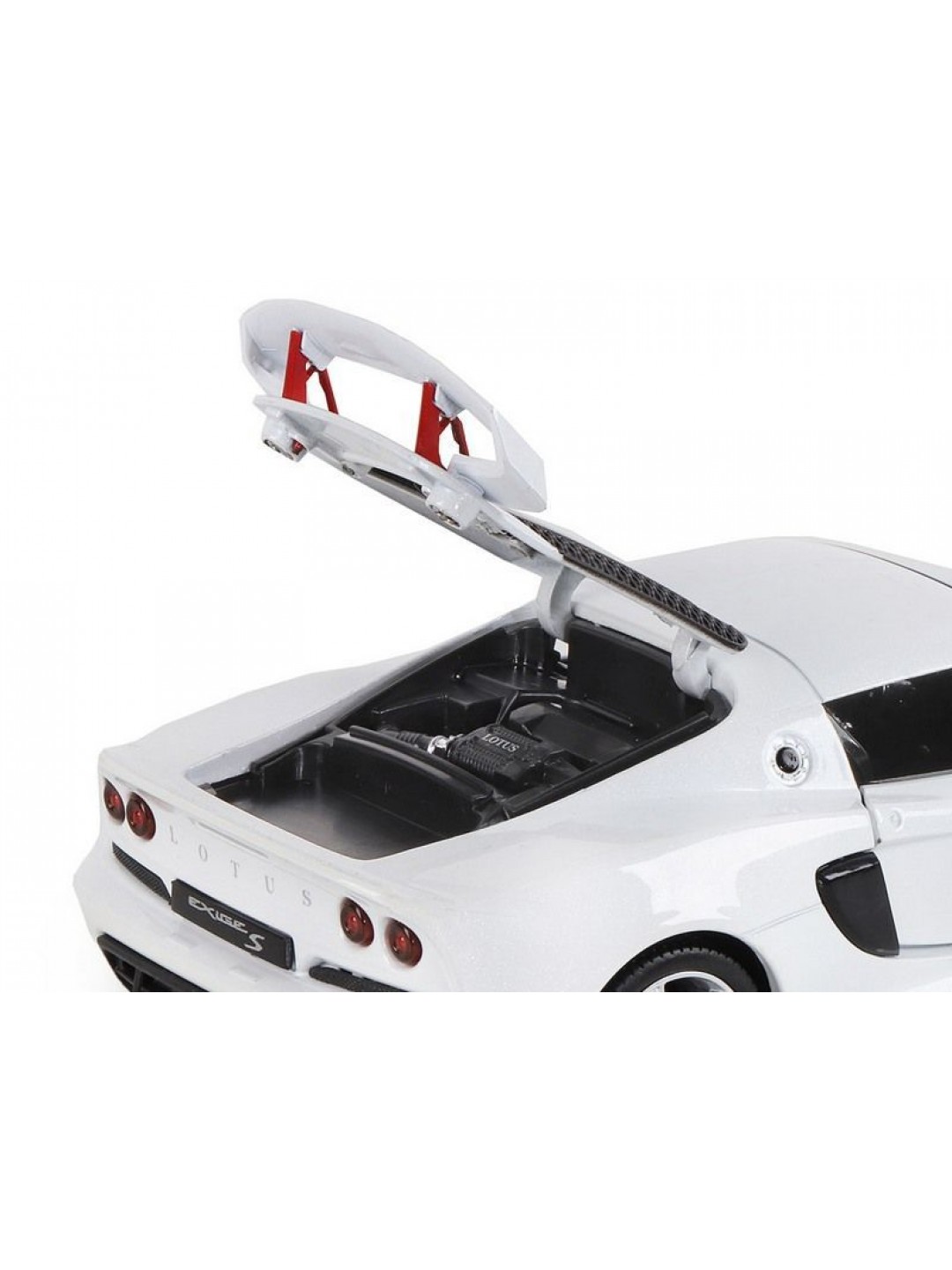 Машина "АВТОПАНОРАМА" Lotus Exige S, белый, 1/22, свет, звук, в/к 24,5*12,5*10,5 см
