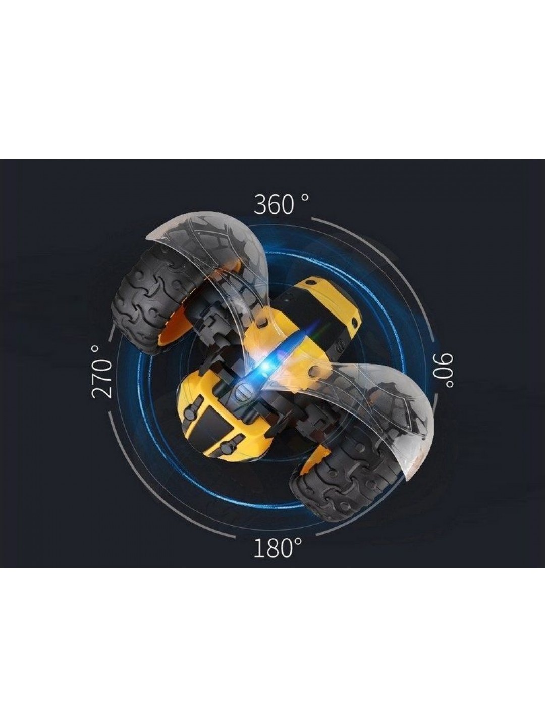 Радиоуправляемая машинка-перевертыш ZhengGuang Lightning Bee 2.4G 1/14 RTR + Ni-Cd и З/У