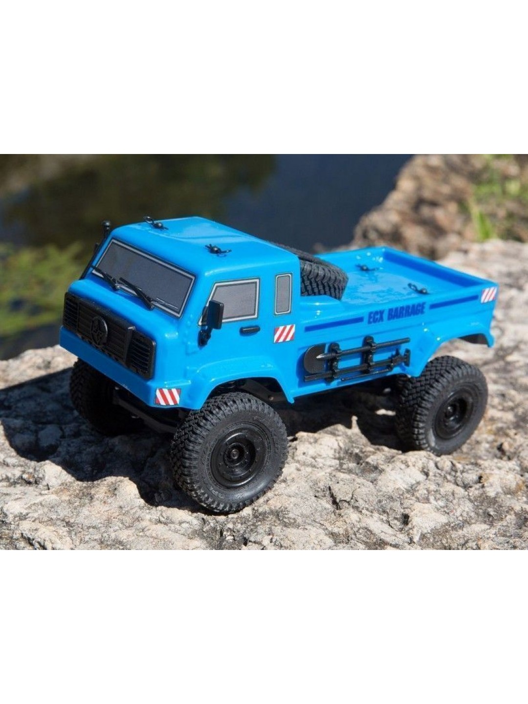 Краулер ECX 1:24 Scaler Crawler Barrage UV 4WD, электро, RTR (синий)
