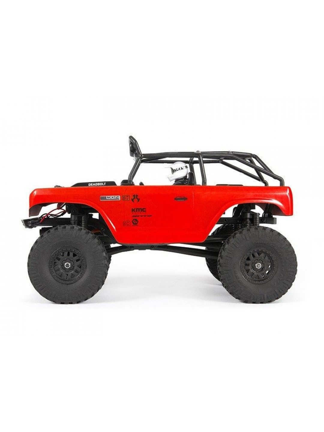 Модель для трофи 1:24 Axial SCX24 Deadbolt 4WD, электро, RTR (красный)