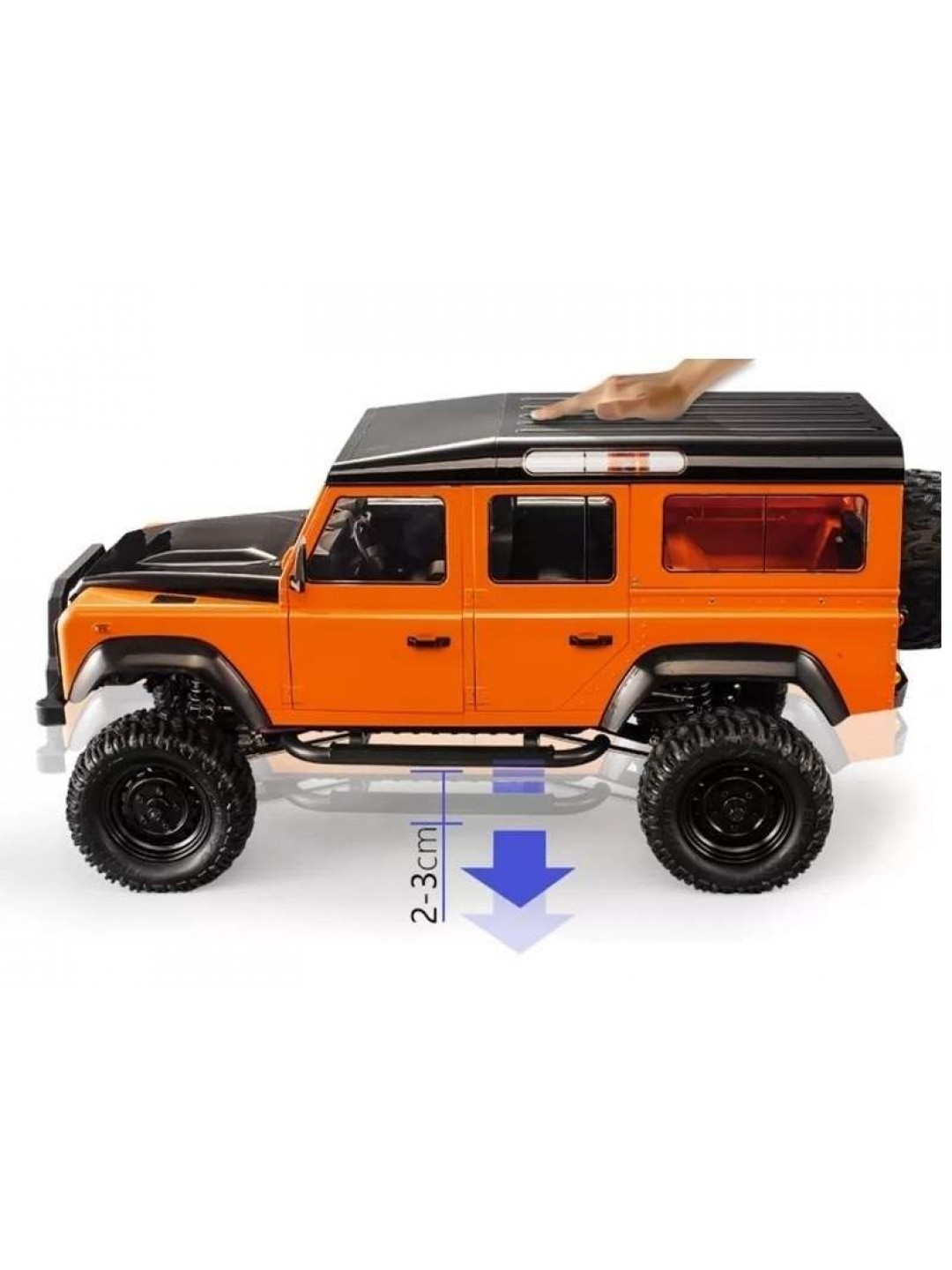 Радиоуправляемая машина Double Eagle Land Rover Defender 1:8 4WD 2.4G