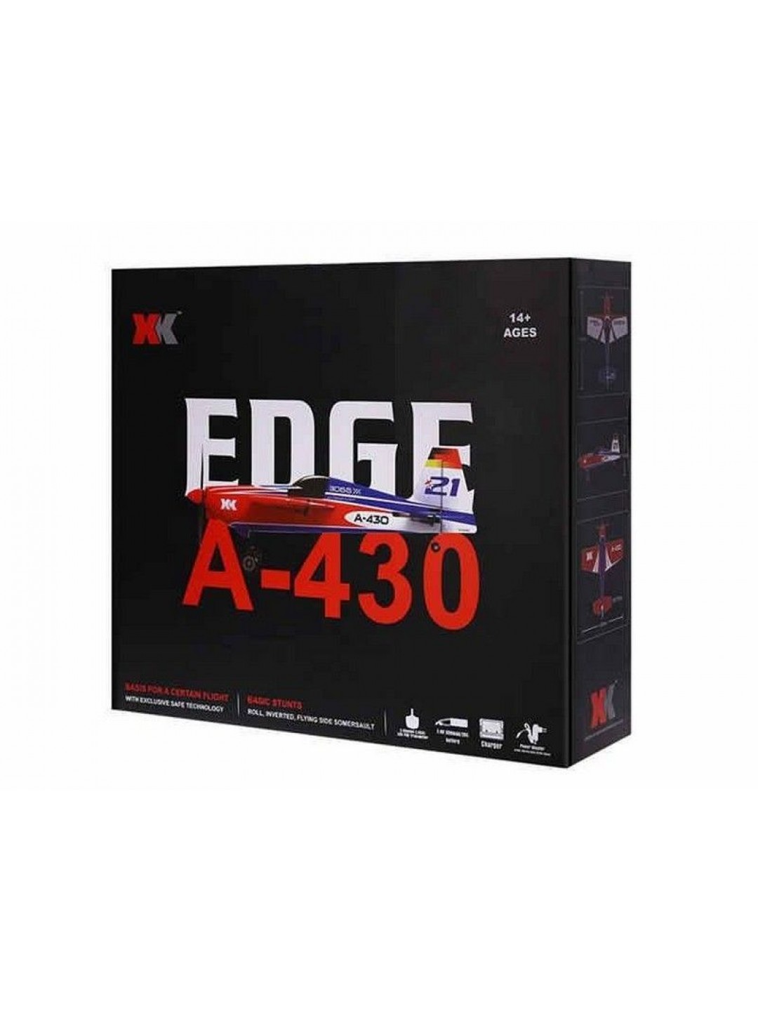 Радиоуправляемый самолет XK Innovation EDGE A430 430мм 3D EPS 2.4G 5-ch LiPo RTF