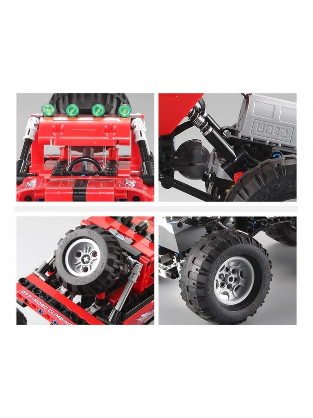 Р/У конструктор CADA deTech Off-Road Crawler (489 деталей)