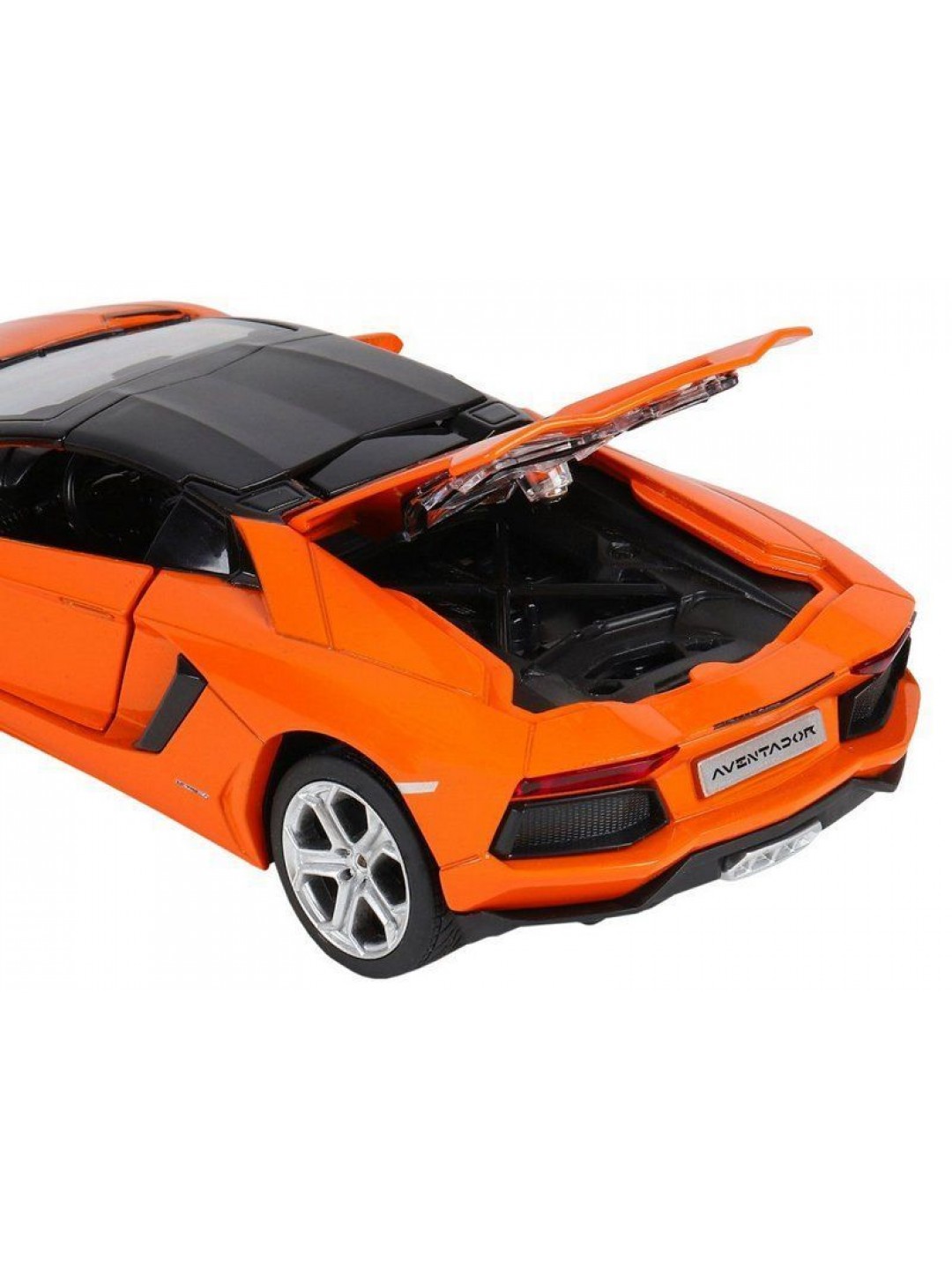 Машина "АВТОПАНОРАМА" Lamborghini Aventador Roadster, оранжевый, 1/24, в/к 24,5*12,5*10,5 см