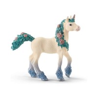 Фигурка Schleich Цветочный единорог, жеребенок Фигурка Schleich Цветочный единорог, жеребенок