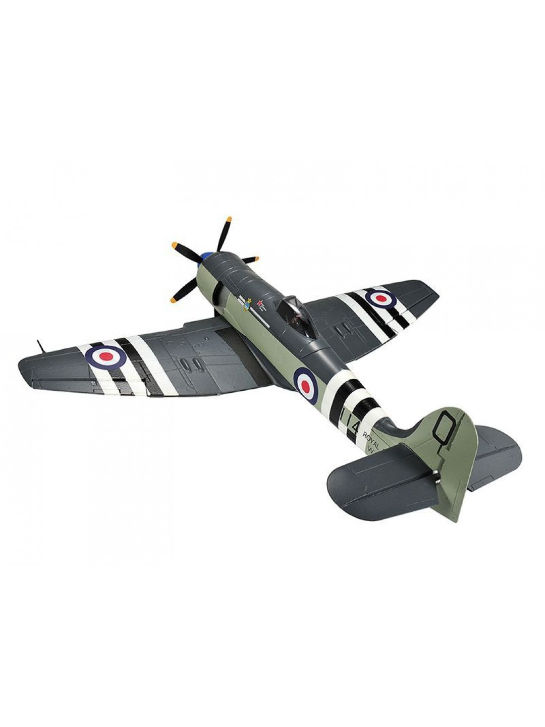 Радиоуправляемый самолет Top RC SEA FURY зеленый 1200мм PNP