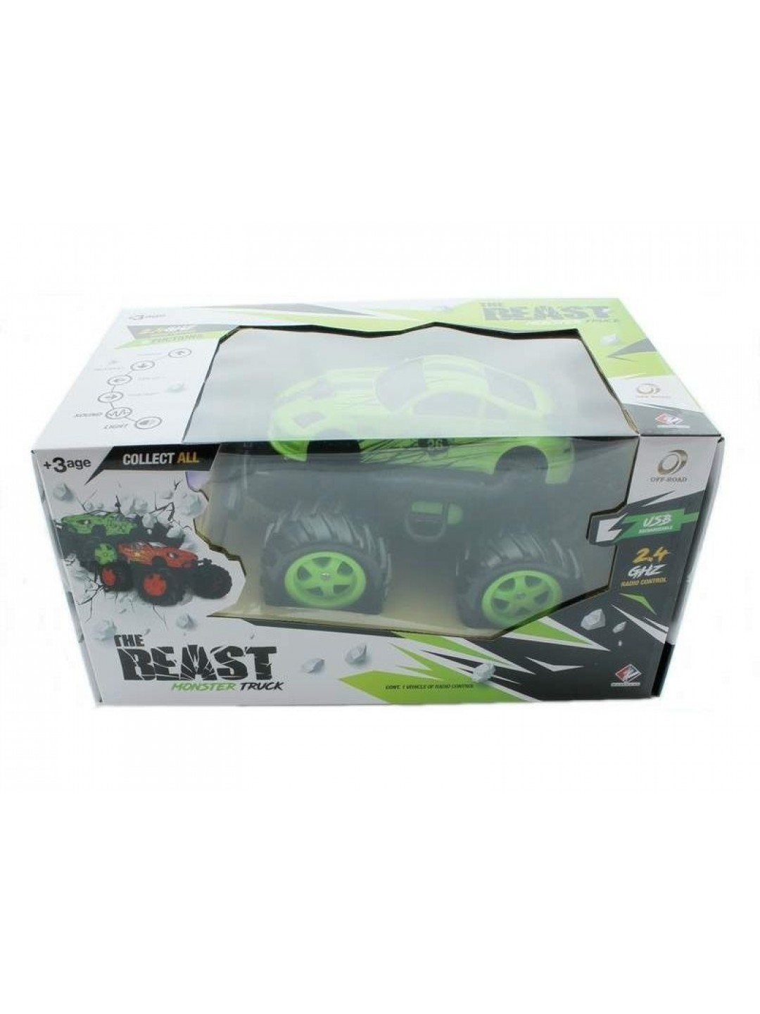 Р/У внедорожник Monster Truck Toyota Celica в ассортименте 1/14 + свет + звук