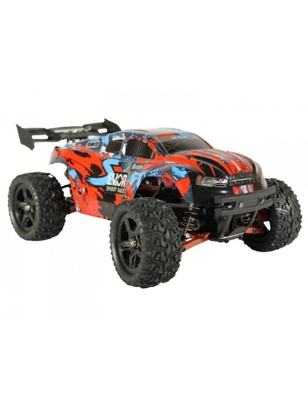 Радиоуправляемая трагги Remo Hobby S EVO-R UPGRADE V2.0 (красный) 4WD 2.4G 1/16 RTR