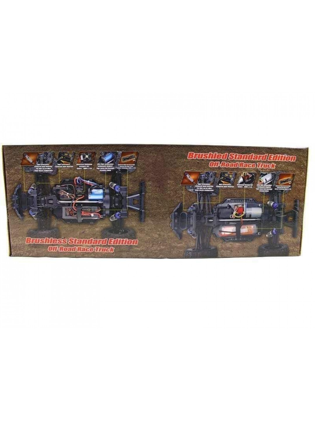 Радиоуправляемый монстр Remo Hobby MMAX UPGRADE (синий) 4WD 2.4G 1/10 RTR