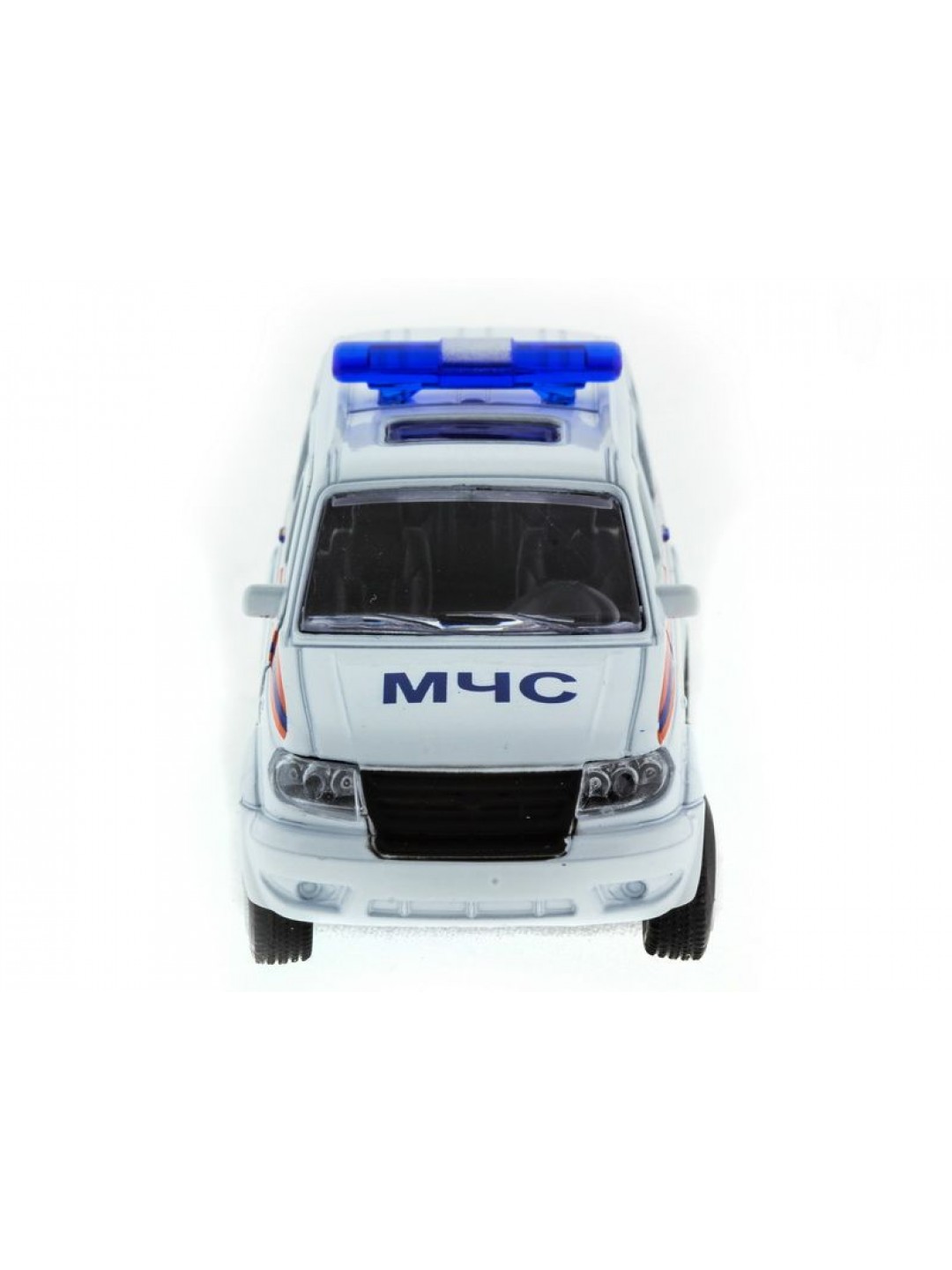 Машина "АВТОПАНОРАМА" инерц. УАЗ Патриот (МЧС) 1/50,  в/к 12*7*5,5 см
