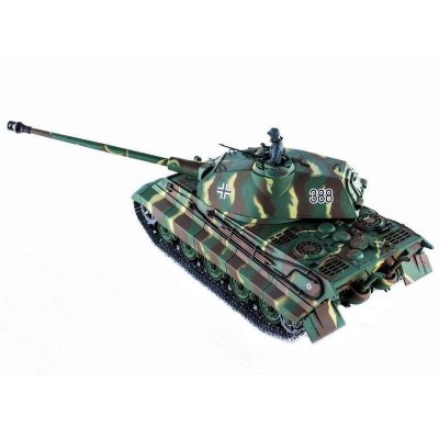 Радиоуправляемый танк Heng Long King Tiger (башня Porsche) Professional V6.0  2.4G 1/16 RTR