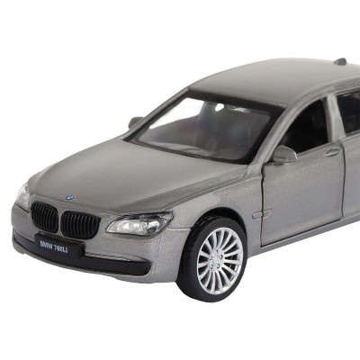 Машина "АВТОПАНОРАМА" BMW 760 LI, серый, 1/46, инерция, в/к 17,5*12,5*6,5 см