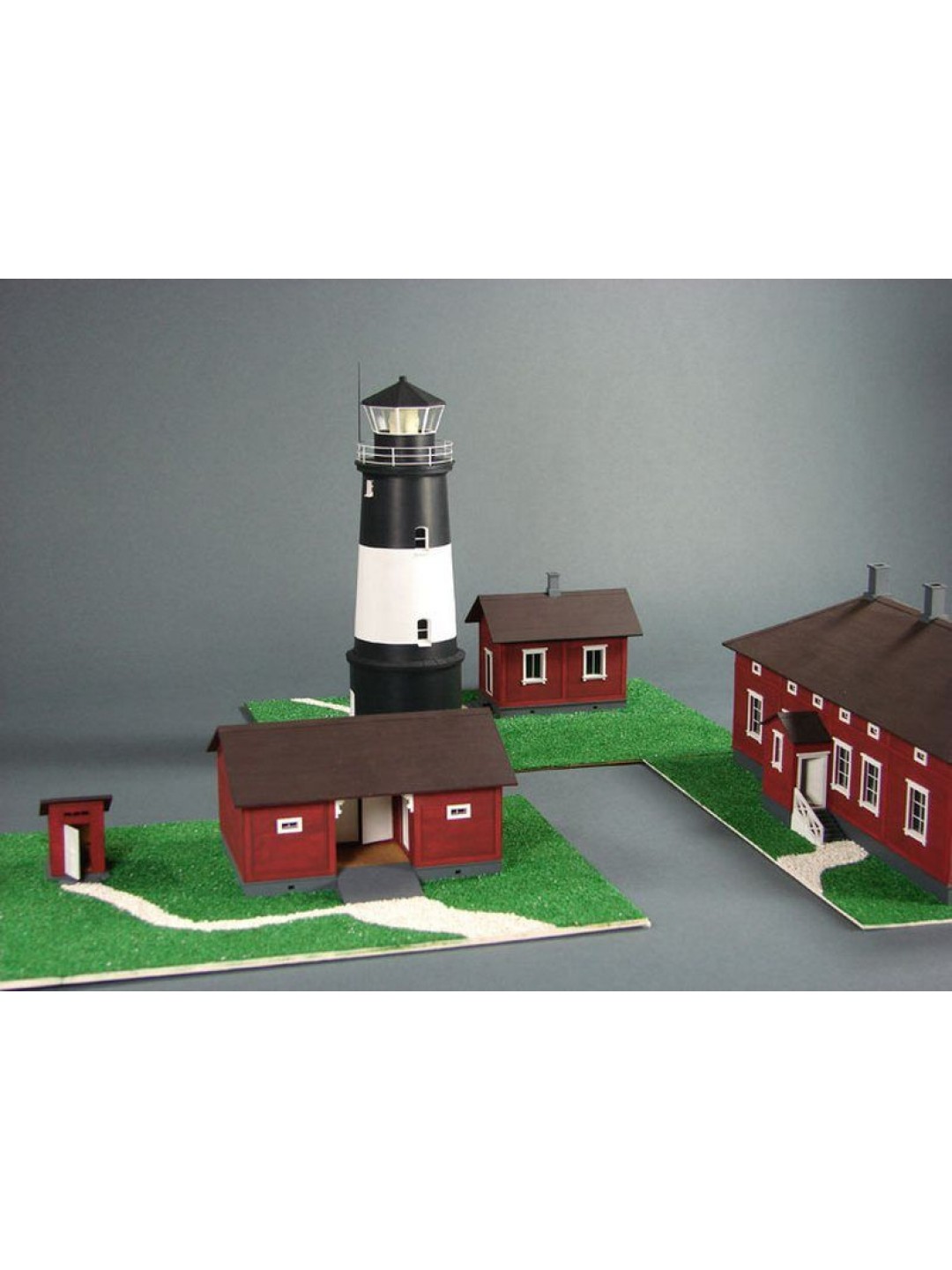 Сборная картонная модель Shipyard маяк Lighthouse Ulkokalla (№18), 1/72