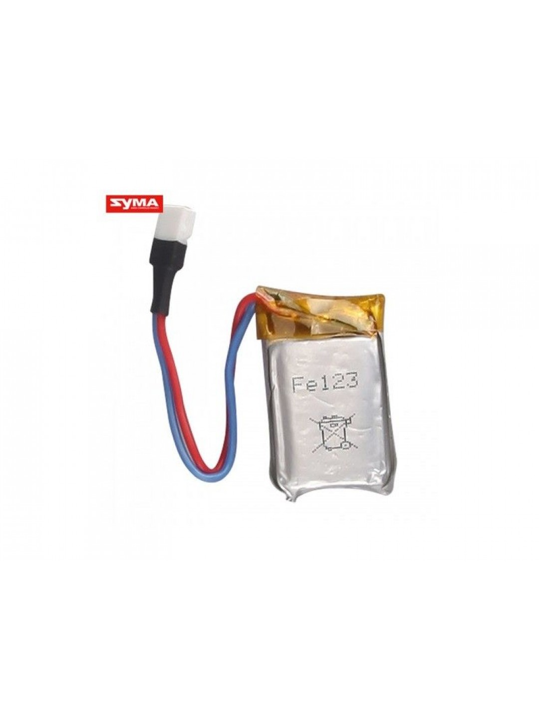Аккумулятор Li-Po 250mAh, 3,7V для Syma X11/X11C