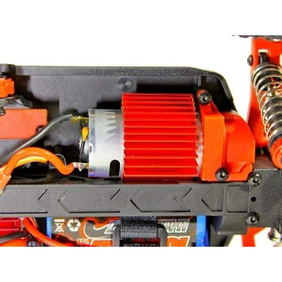 Радиоуправляемая трагги Remo Hobby S EVO-R UPGRADE (синяя) 4WD 2.4G 1/16 RTR