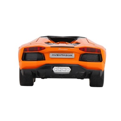 Машина "АВТОПАНОРАМА" Lamborghini Aventador Roadster, оранжевый, 1/24, в/к 24,5*12,5*10,5 см
