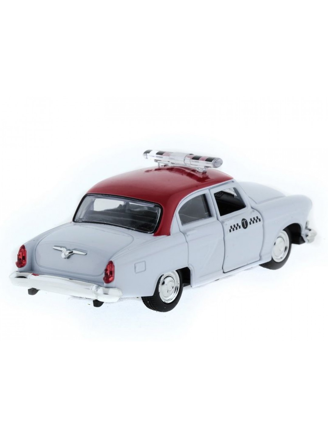 Машина "АВТОПАНОРАМА" инерц.ГАЗ-21 (такси) 1/43, в/к 14*7*5,5 см