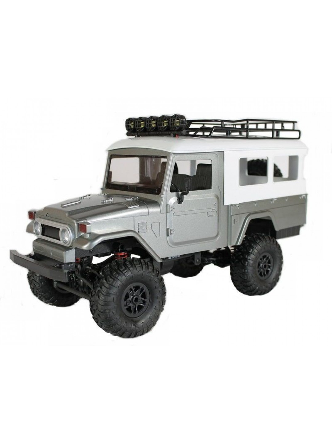 Радиоуправляемая машина MN MODEL японский внедорожник FJ45 (серый) 4WD 2.4G 1/12 RTR