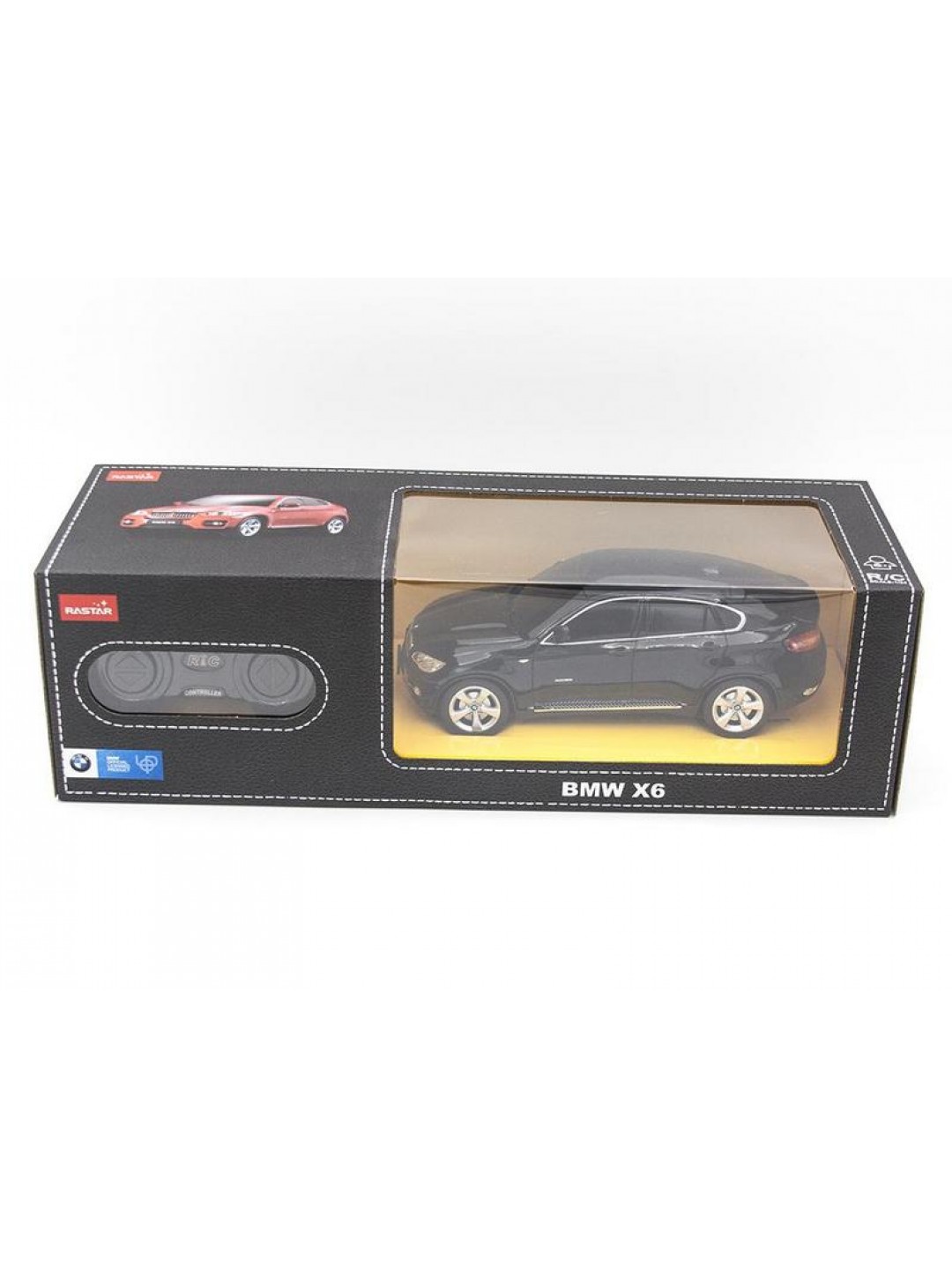 Р/У машина Rastar BMW X6 1:24, цвет чёрный 27MHZ