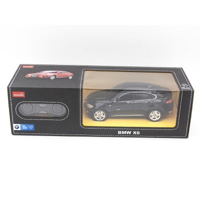 Р/У машина Rastar BMW X6 1:24, цвет чёрный 27MHZ
