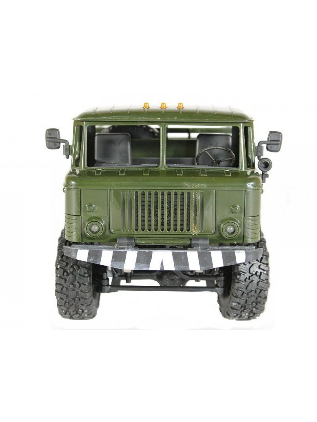 Радиоуправляемая машина MN MODEL ГАЗ-66 грузовая (зеленая) 4WD 2.4G 1/16 RTR