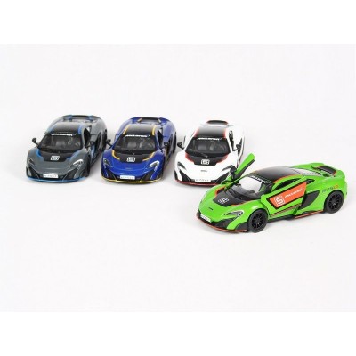 Машина Kinsmart 1:36 McLaren 675LT, инерция (1/12шт.) б/к