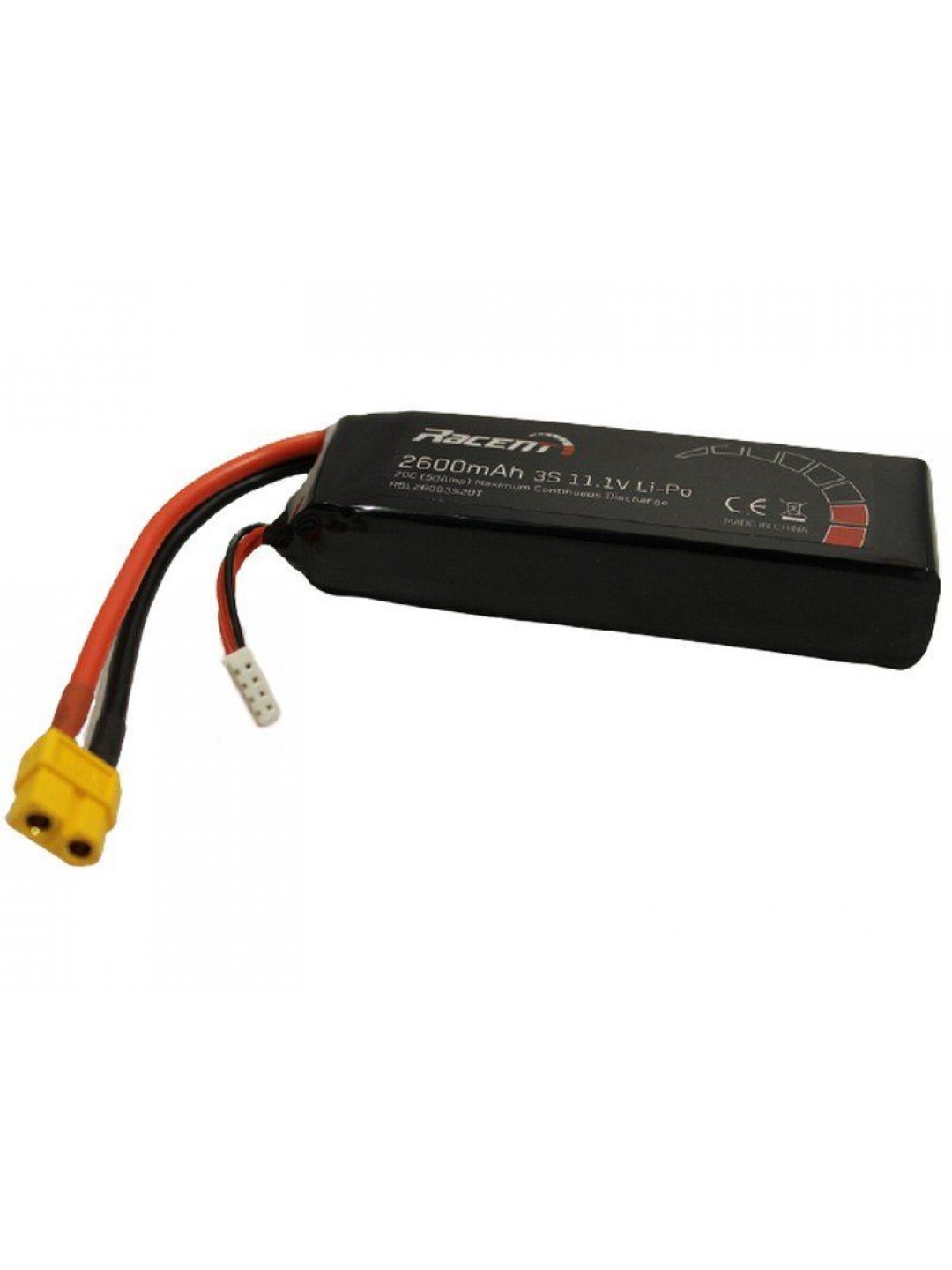 Аккумулятор Li-Po 2600mAh, 11,1V XT60 для катера Volantex RC Atomic
