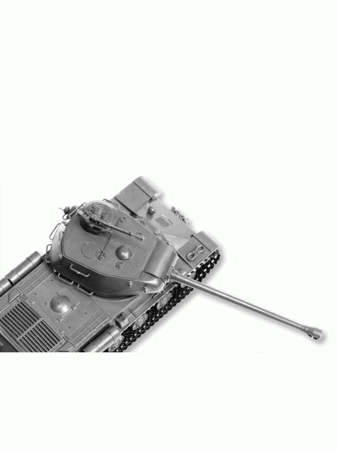 Сборная модель ZVEZDA Советский танк ИС-2 (сборка без клея), 1/72
