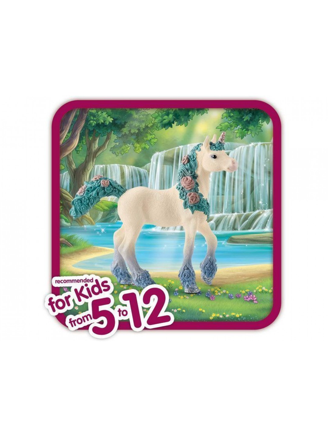 Фигурка Schleich Цветочный единорог, жеребенок