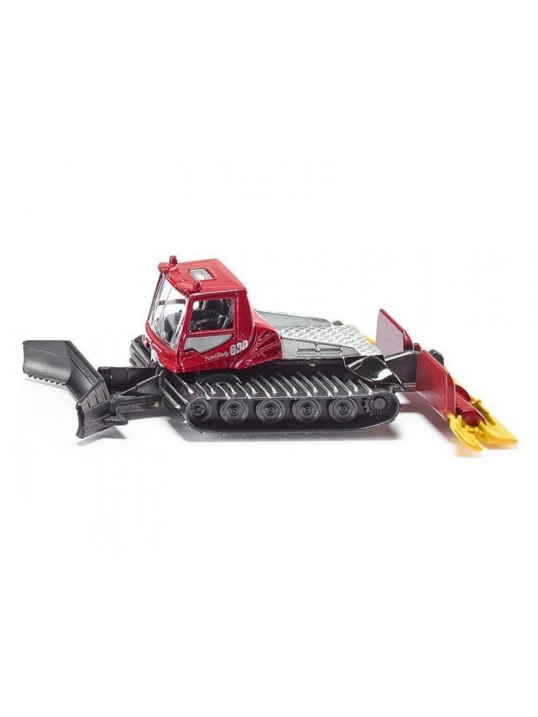 Вездеход Siku 1037 Pistenbully 600 1/87, 3.9 см, красный/серебристый