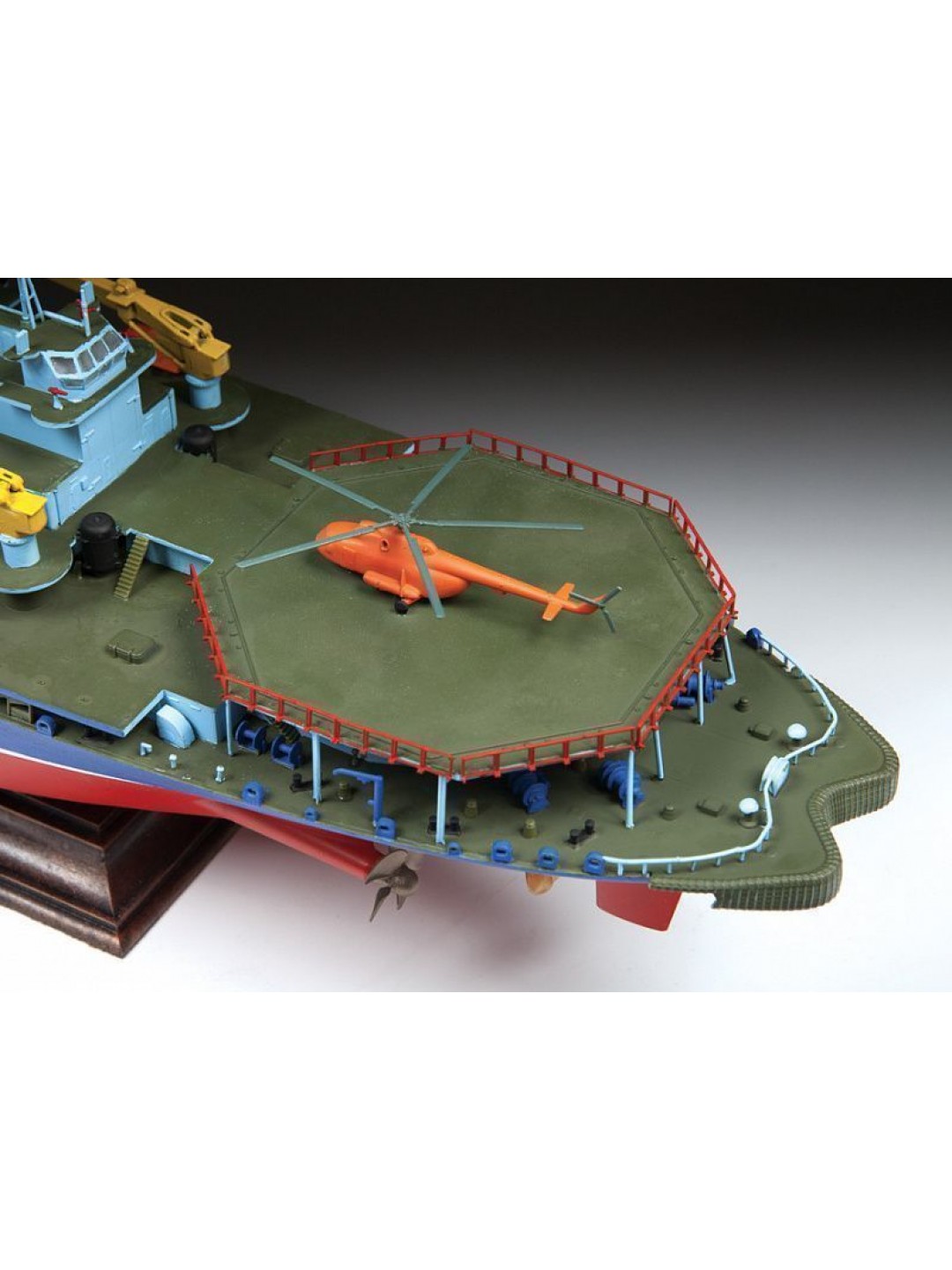 Сборная модель ZVEZDA Российский атомный ледокол проект 22220 "Арктика", 1/350