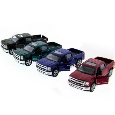 Машина Kinsmart 1:46 Chevrolet Silverado инерция (1/12шт.)  б/к