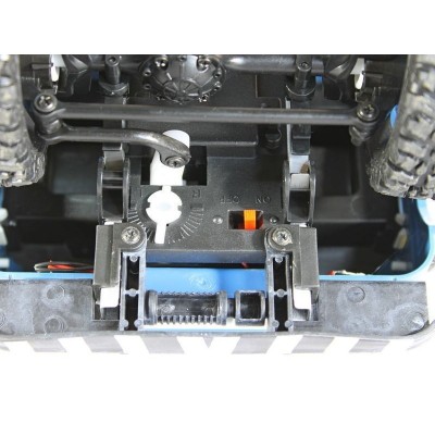 Радиоуправляемая машина MN MODEL ГАЗ-66 грузовая (синяя) 4WD 2.4G 1/16 RTR