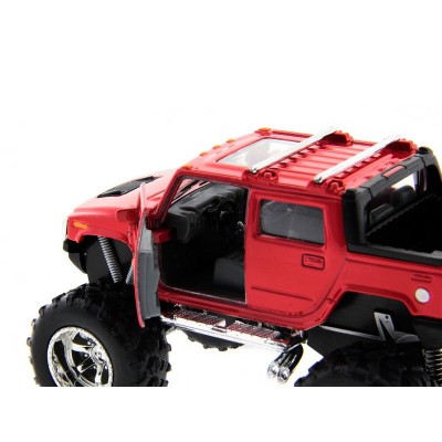 Машина Kinsmart 1:40 Haммer H2 (off road) инерция (1/12шт.) б/к
